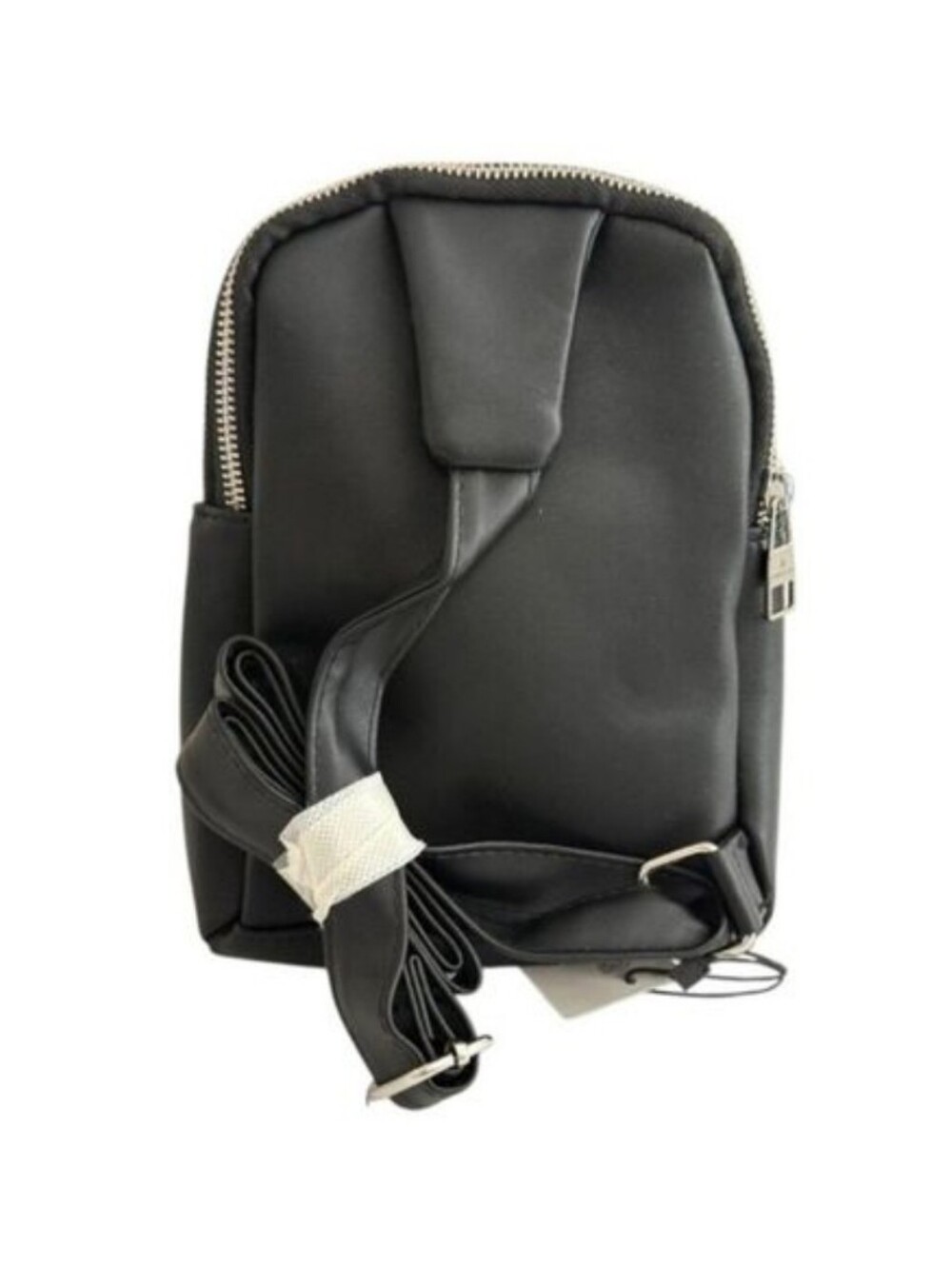 NWT London Fog Janice Sling Bag - Sleek Black! Unopened Factory Seal - Picture 3 of 6